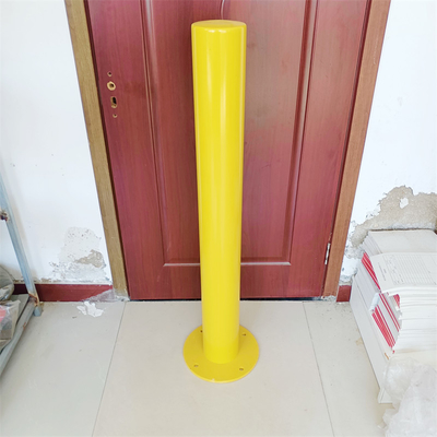 सड़क सुरक्षा के लिए ISO9001 ट्रैफिक बैरियर पार्किंग स्टेनलेस स्टील बोलार्ड पोस्ट 1000 मिमी