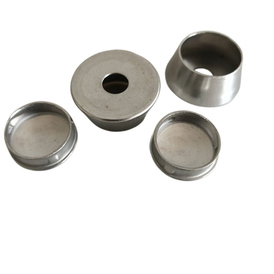 कॉपर एल्युमिनियम स्टैम्पिंग पार्ट्स 0.1mm-12mm मेटल डीप ड्रॉइंग पार्ट्स